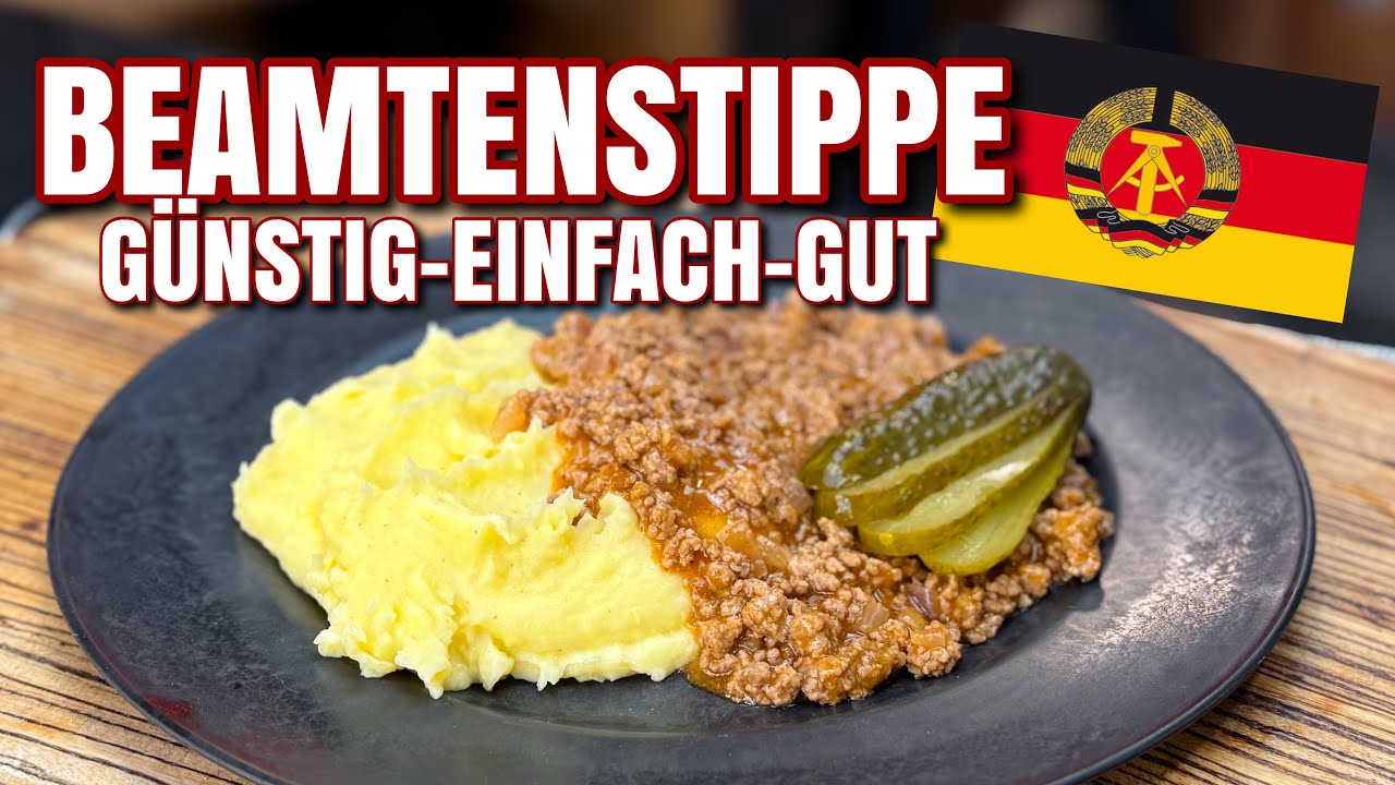 Beamtenstippe (Gehacktesstippe) - günstig und richtig gut!