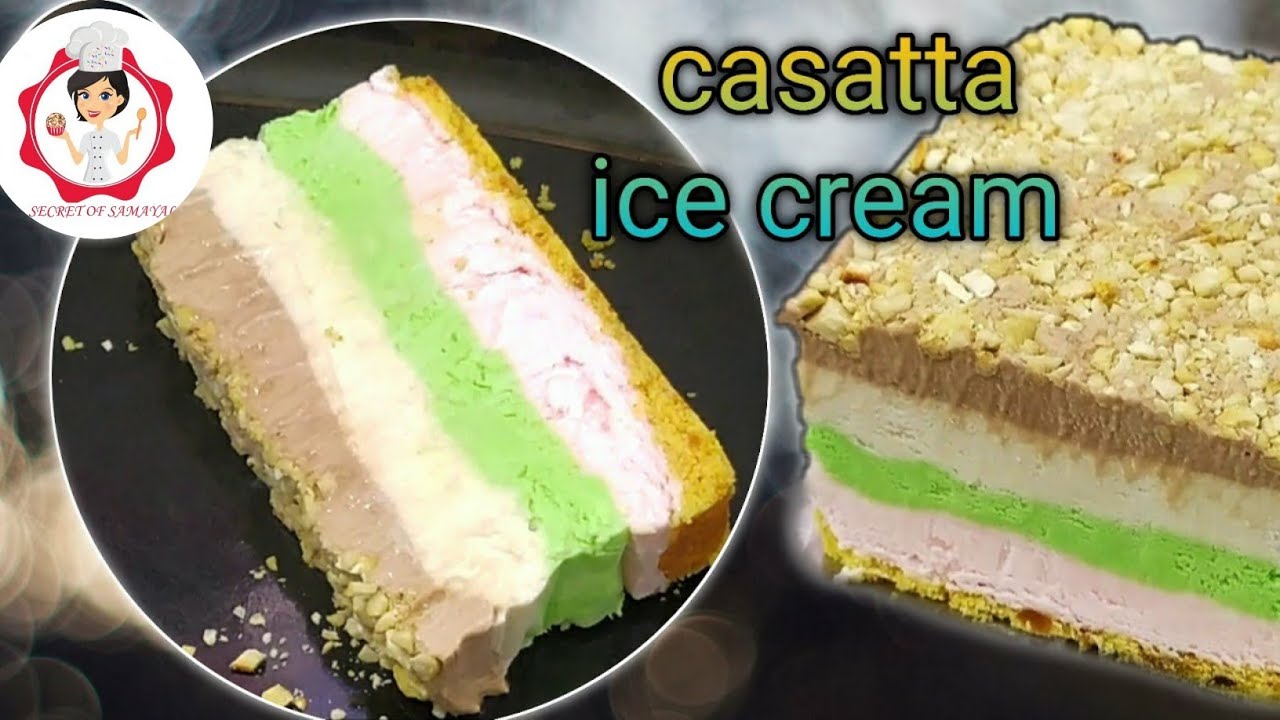 How to make Cassata Ice Cream at Home / கஸாட்டா ஐஸ் கிரீம் - தமிழ் / Cassata Ice Cream - Tamil
