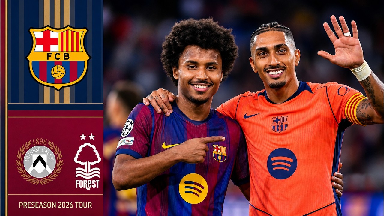 Barcelona vs Nottingham & Udinese | HIGHLIGHTS | Pre-Season 2026/27