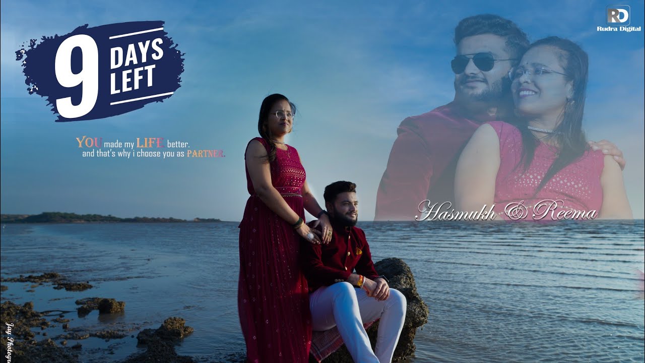 Pre-wedding Teaser | 2023 | Hasmukh + Reema | RUDRA DIGITAL & JAY PHOTOGRAPHY | Jamnagar