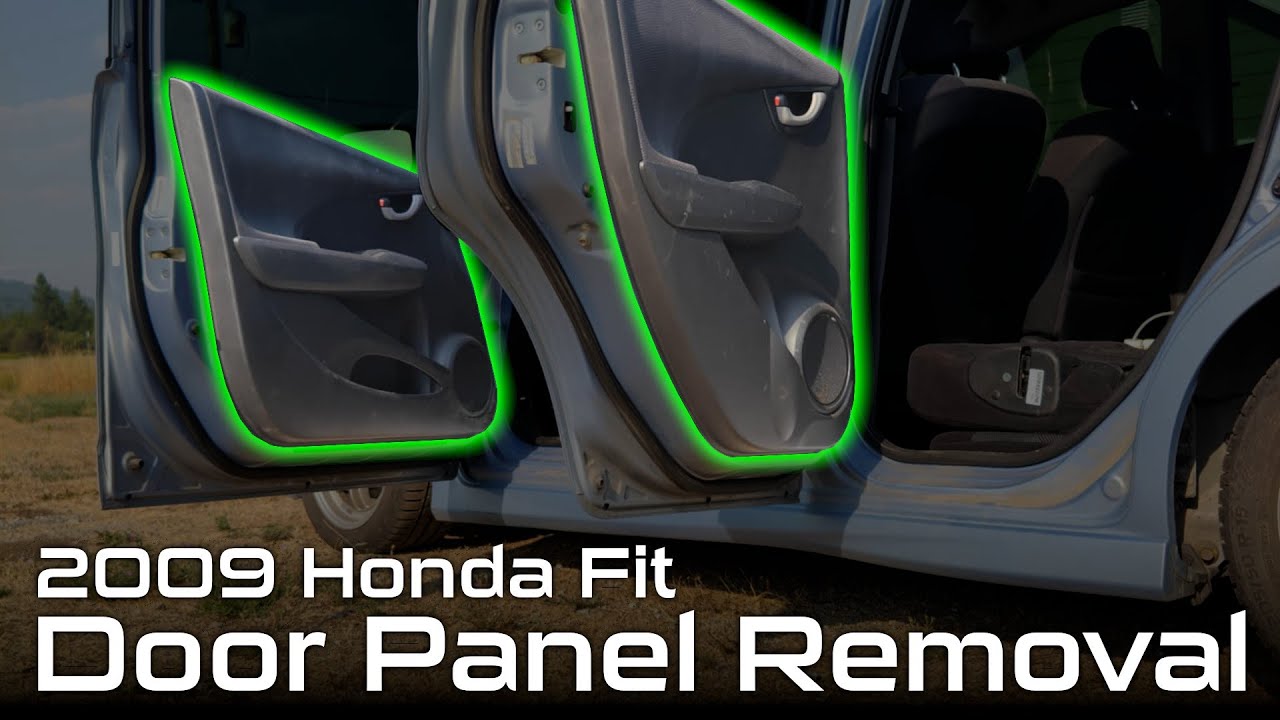 2009 Honda Fit Door Panel Removal & Speaker Replacement DIY!