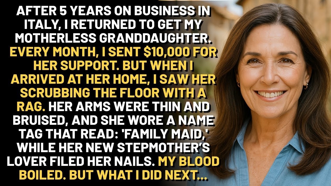 I Returned To Find My Granddaughter Turned Into A MAID By The Stepmother I Was Paying $100