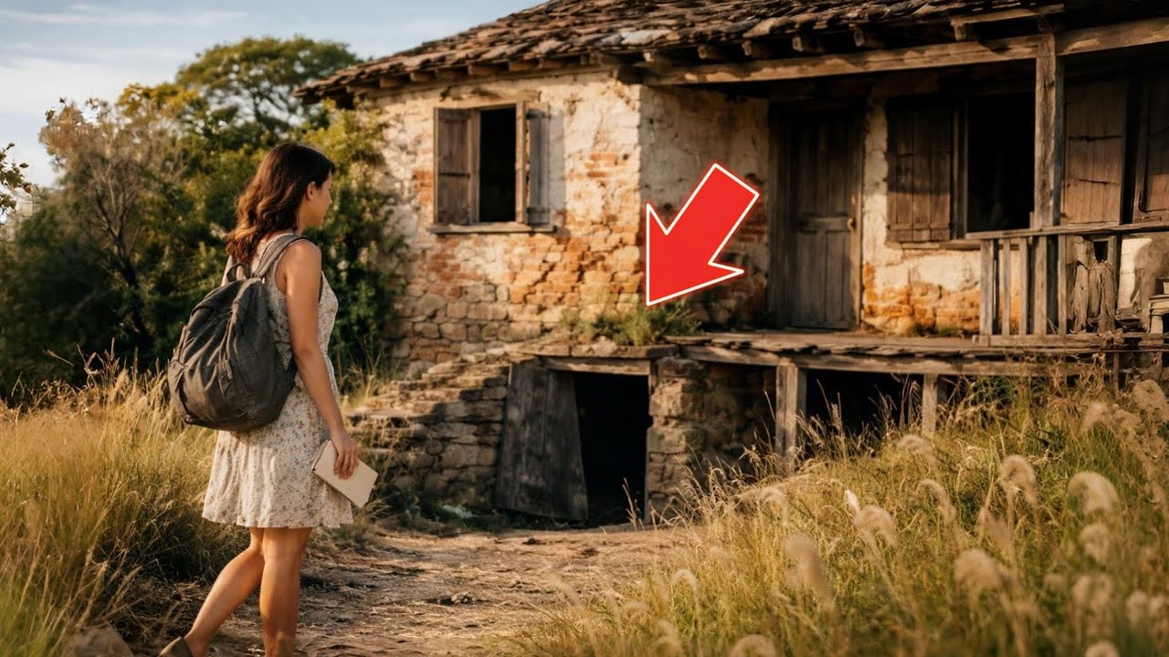 E dëbuar nga babai në 18 vjeç.. ajo trashëgoi shtëpinë e harruar të gjyshit dhe një sekret në bodrum