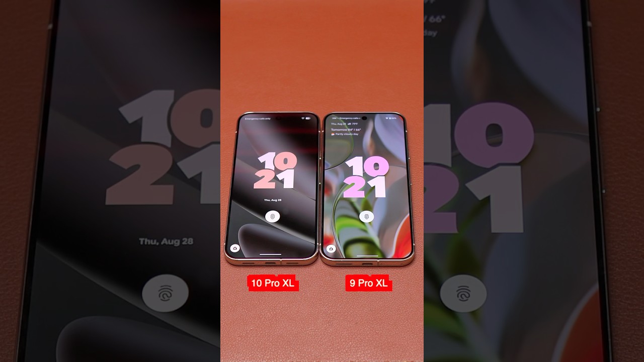 Pixel 10 Pro XL Fingerprint Test vs Pixel 9 Pro XL