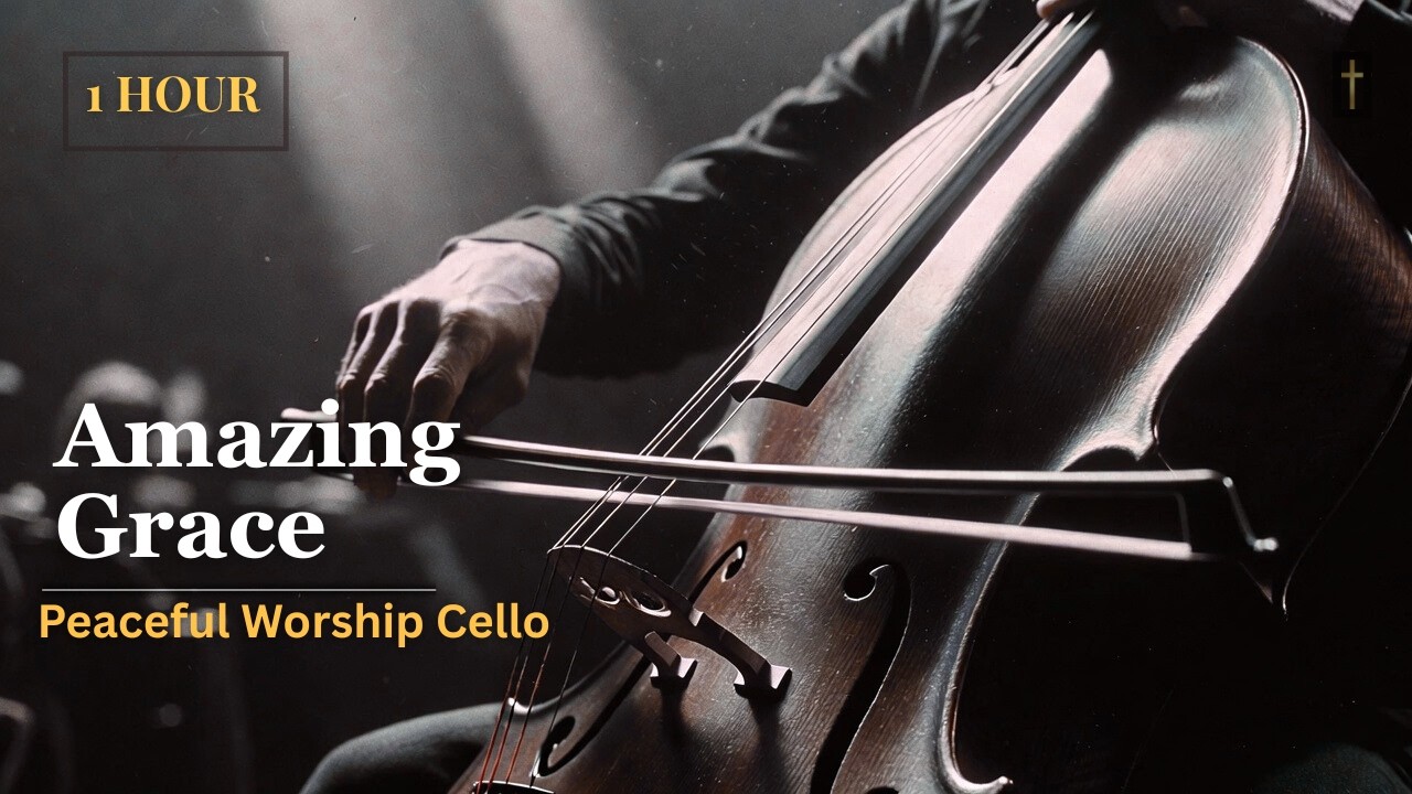 Amazing Grace Cello Worship | Peaceful Prayer and Meditation (1 Hour)