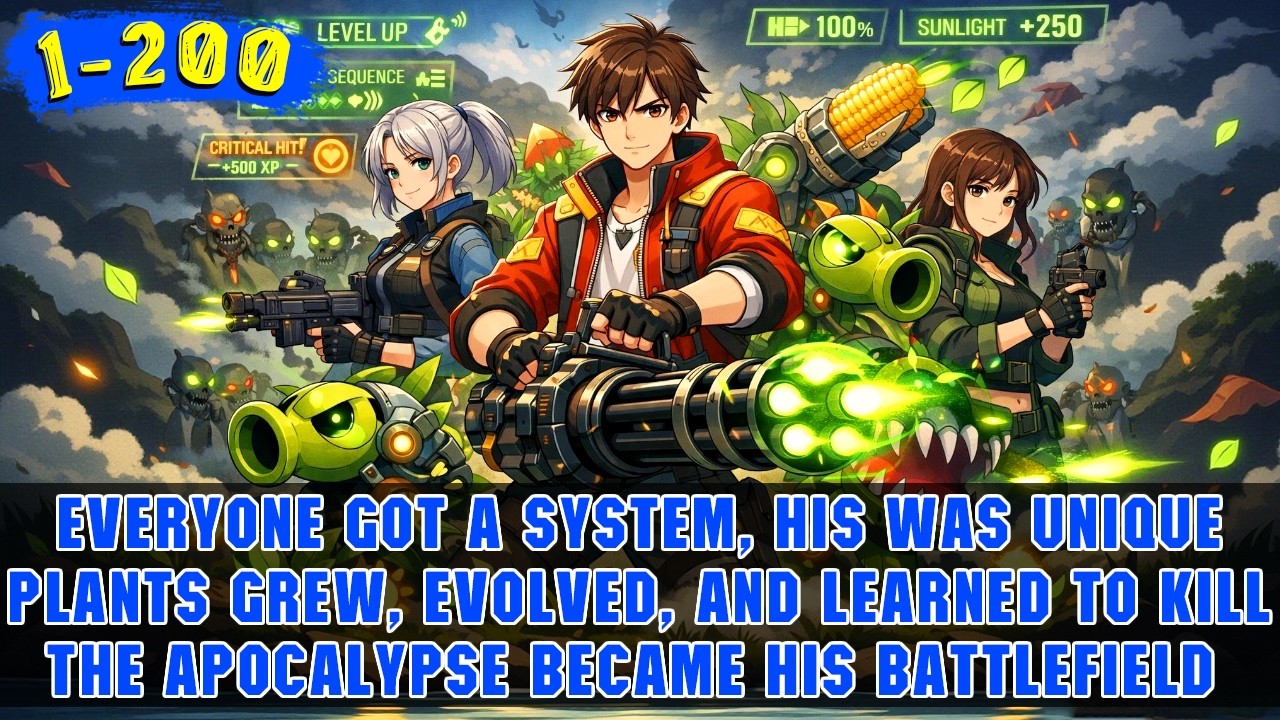 🔥Global Human Evolution 100%! He Awakened the Super Plant System to Fight the Zombie Invasion