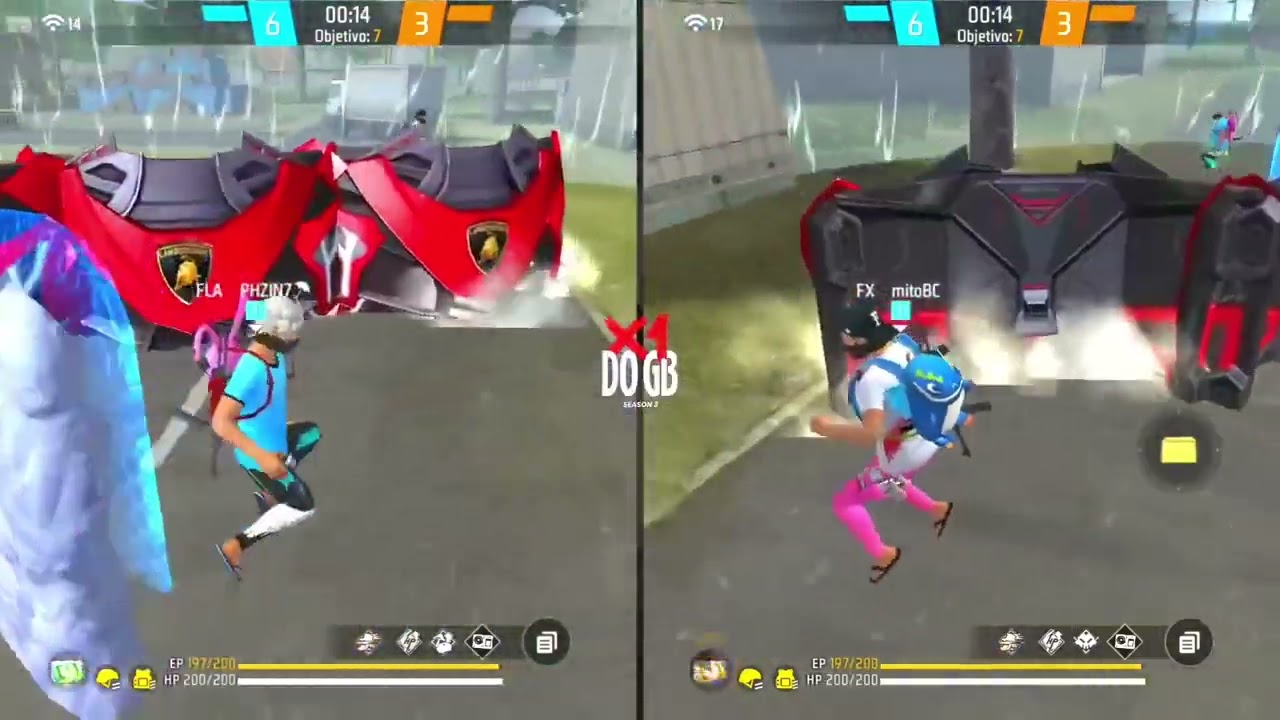 FLUXO VS FLAMENGO MDL! X1 MITO VS PHZIN 🔥 🔫 X1 DO GB
