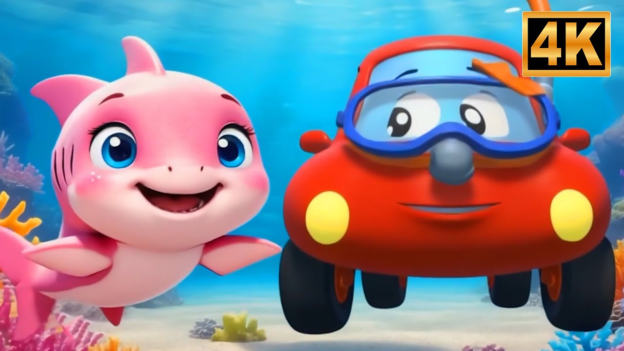 Vũ Điệu Cá Mập Con 🦈✨ | ​​Video Bài Hát Và Điệu Nhảy Nổi Tiếng Dành Cho Trẻ Em