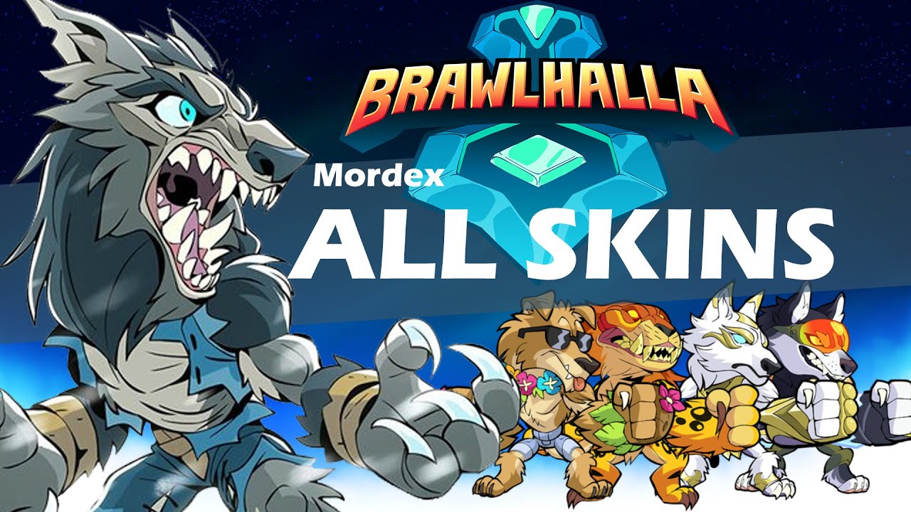 Brawlhalla Mordex ALL SKINS Showcase