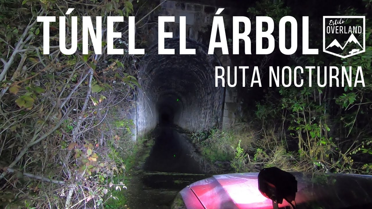 Túnel el Árbol - Ruta Nocturna por Ramal San Fernando-Pichilemu / Estilo Overland / 4K