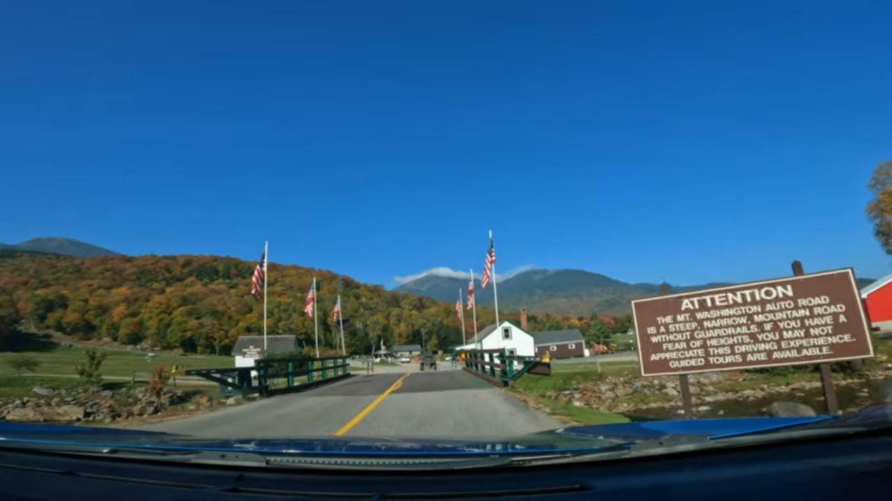 Climbing Mount Washington Auto Road
