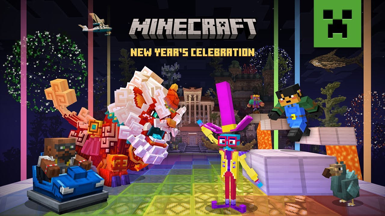 Minecraft Marketplace New Year&rsquo;s Celebration!