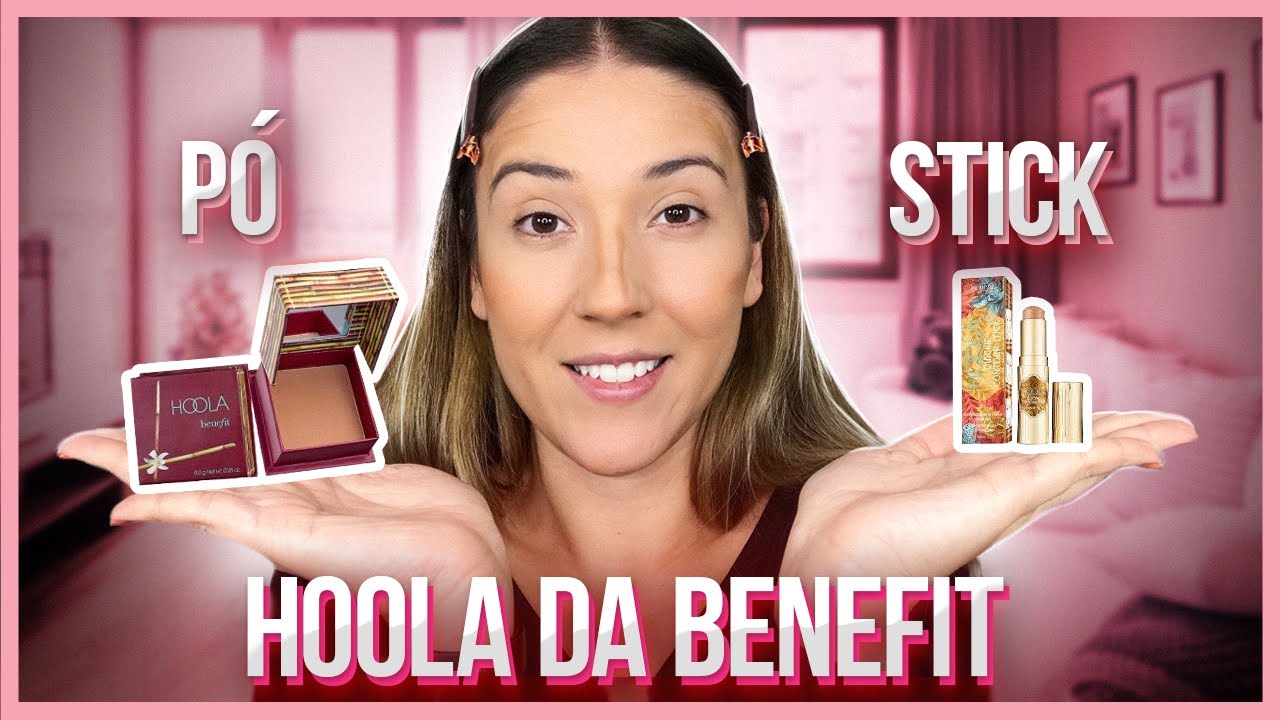 HOOLA DA BENEFIT: Pó Bronzeador Hoola e Hoola Quickie Contour Stick