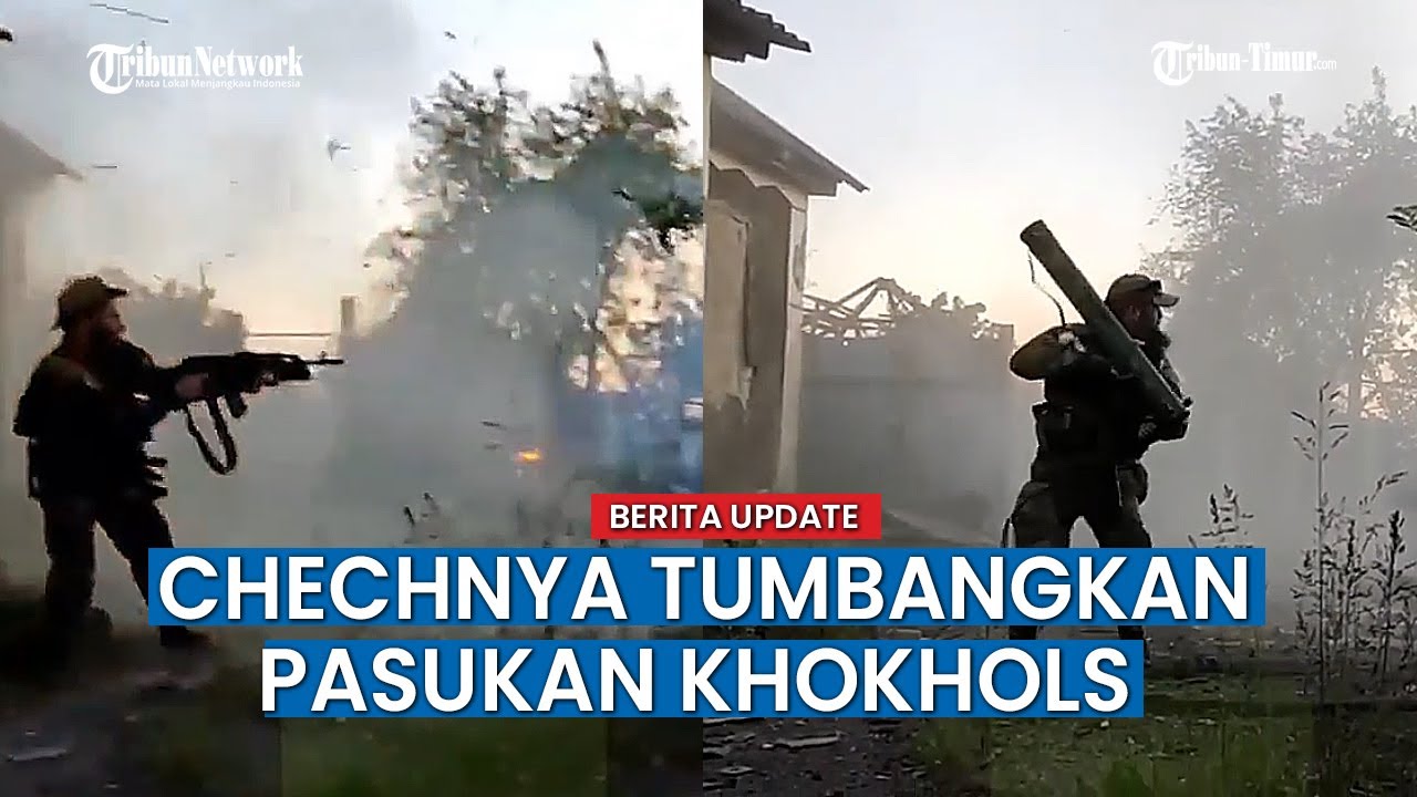 Detik - detik Baku Tembak Pasukan Chechnya vs Ukraina, Musuh Berakhir Tumbang