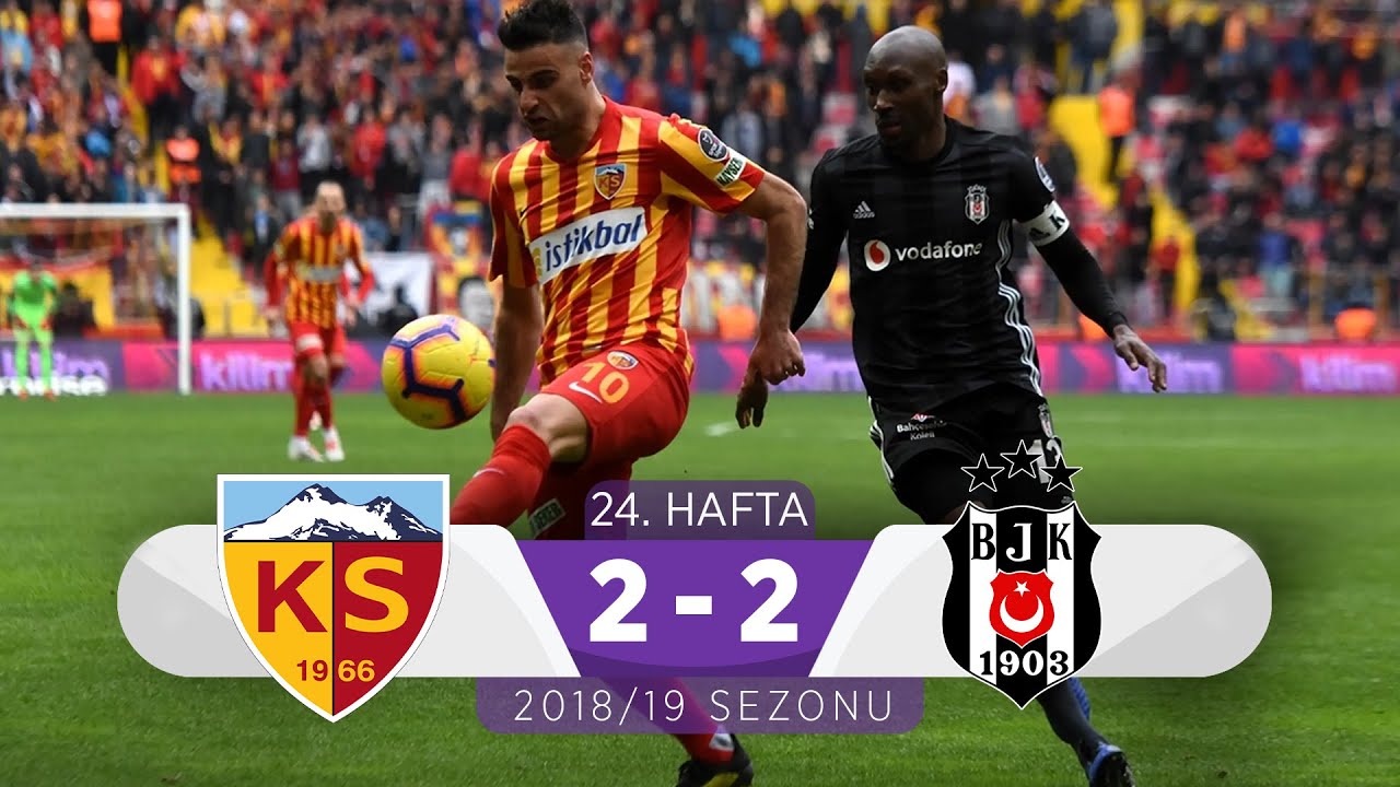 Kayserispor (2-2) Beşiktaş | 24. Hafta - 2018/19
