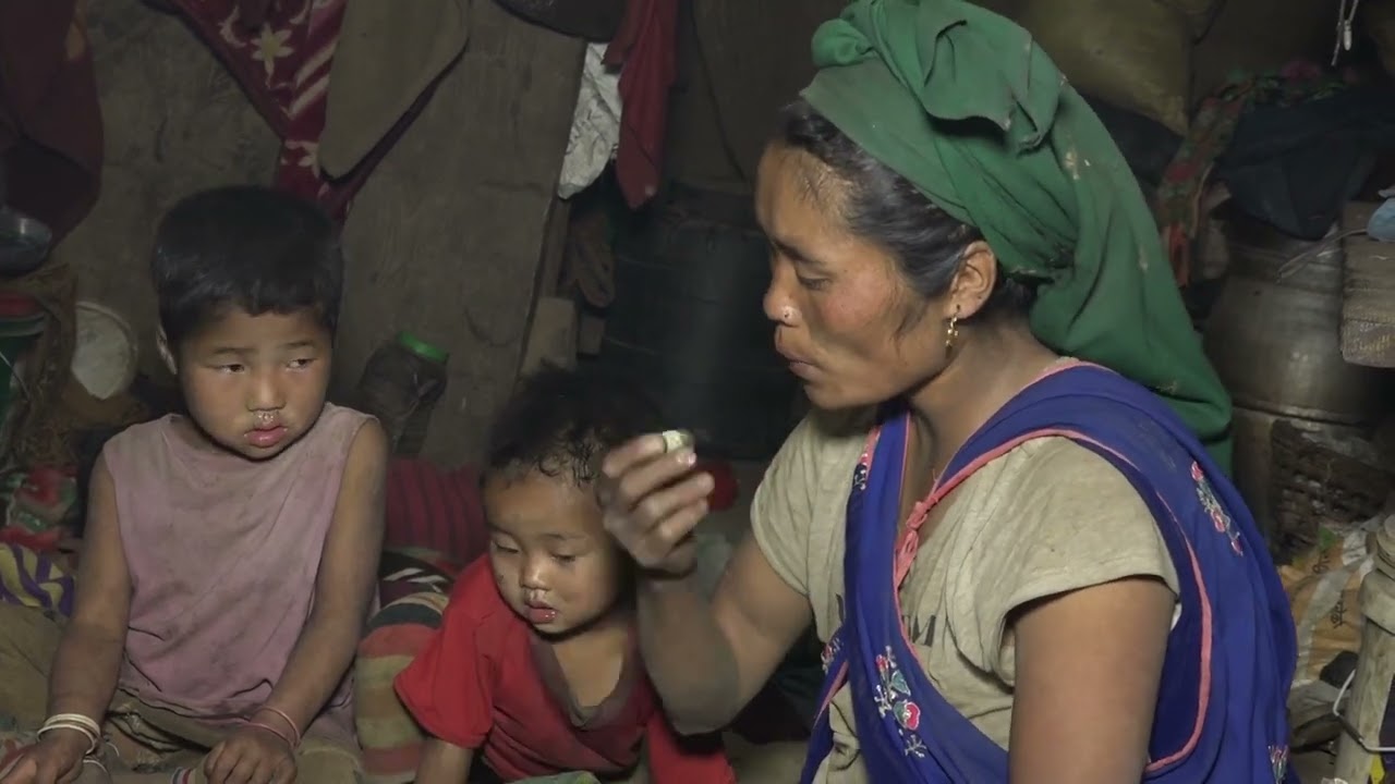 Cooking and eating technology in village || Nepali Village