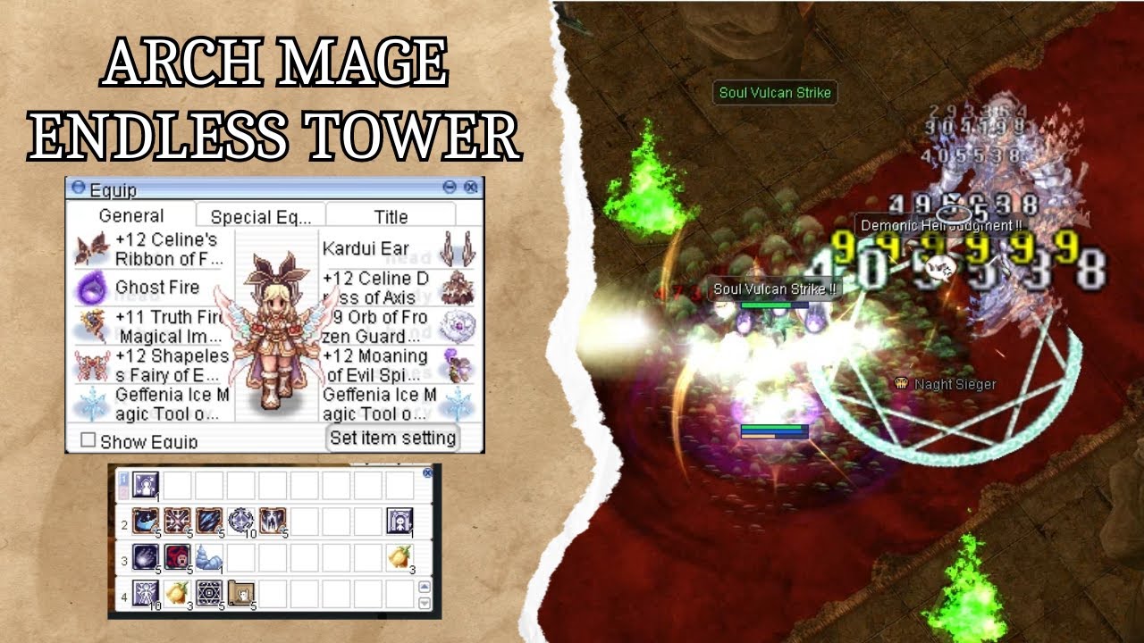 iRO Thor: Arch Mage Endless Tower Run [anime soundtracks]