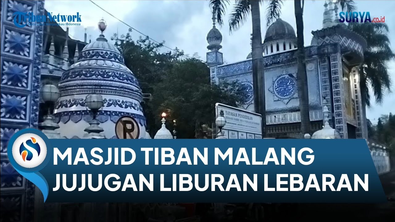 Masjid Tiban Malang, Masjid Indah Nan Megah Perpaduan Gaya Timur Tengah & India