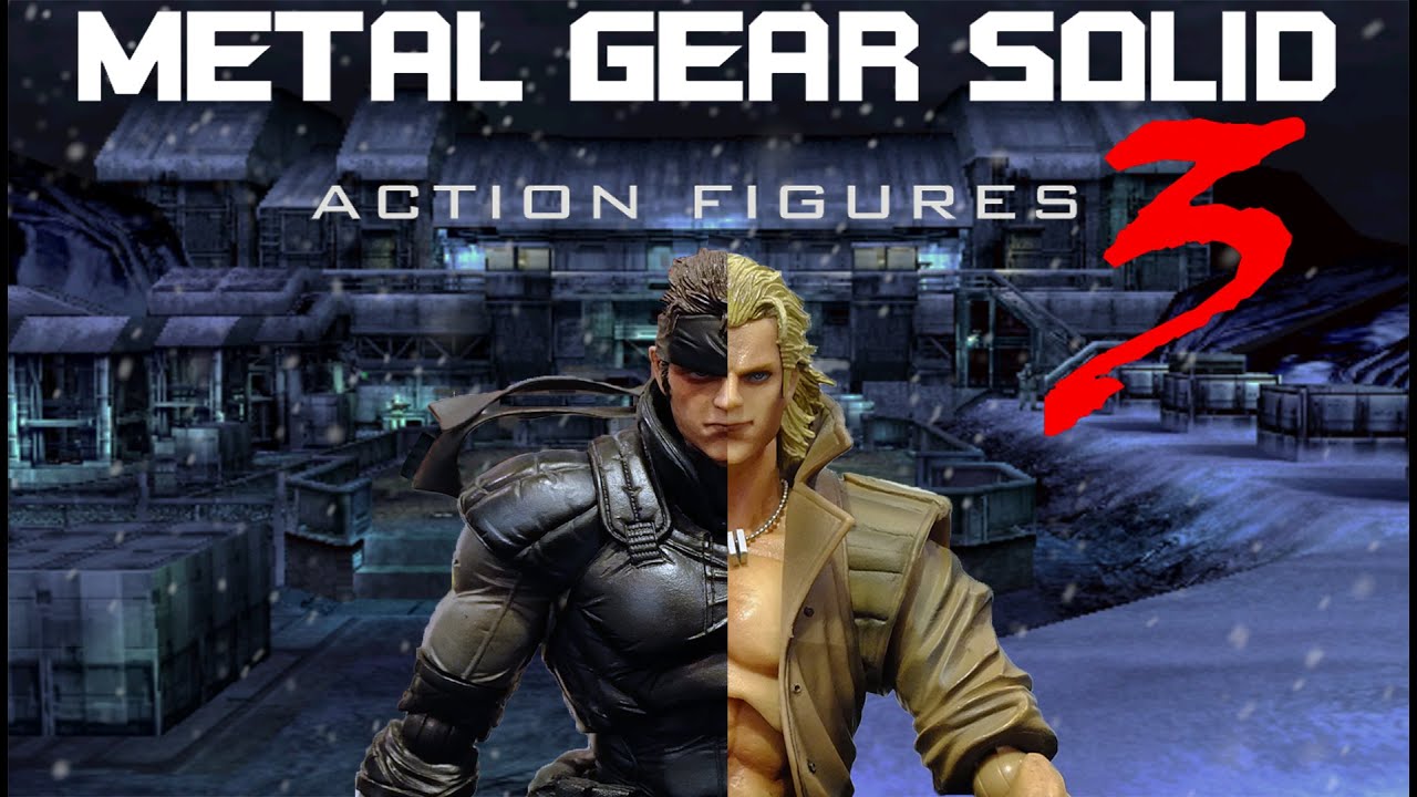Metal Gear Solid Action Figures 3 (MGS Stop Motion)