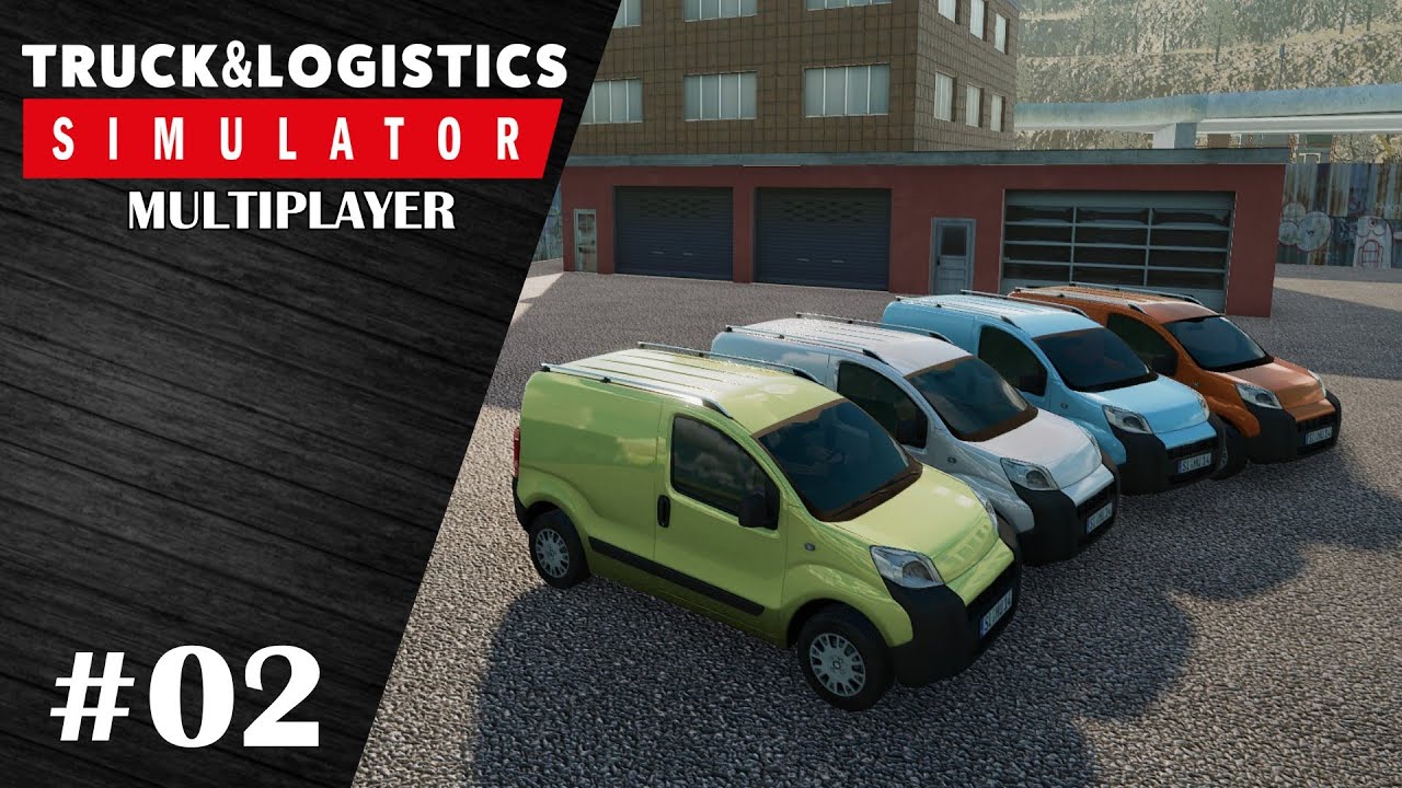 TRUCK & LOGISTICS SIMULATOR #02➡️️KLEINE DELLEN🚚🚛🚐[HD 60]