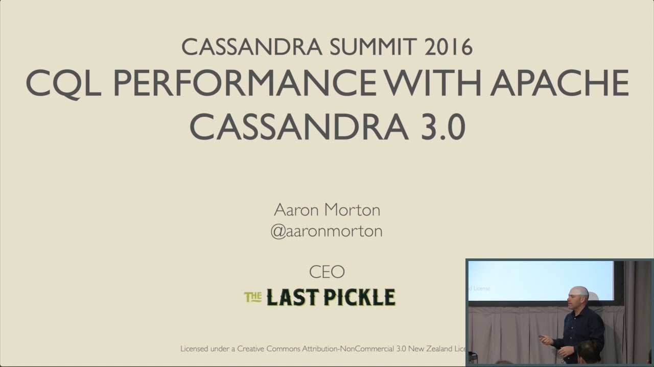 CQL performance with Apache Cassandra 3.0 (Aaron Morton, The Last Pickle) | C* Summit 2016
