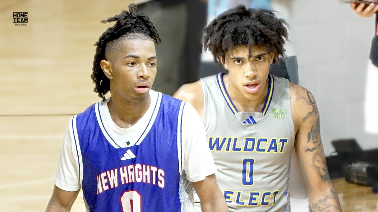 Taylen Kinney vs Deron Rippey Jr! Wildcat Select vs New Heights at Adidas 3SSB Rock Hill
