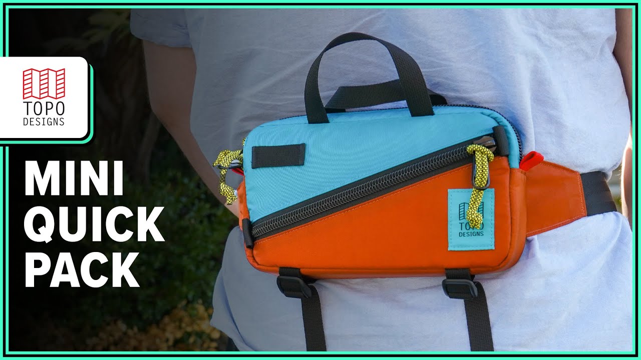 Topo Designs Mini Quick Pack Review (Product Overview)