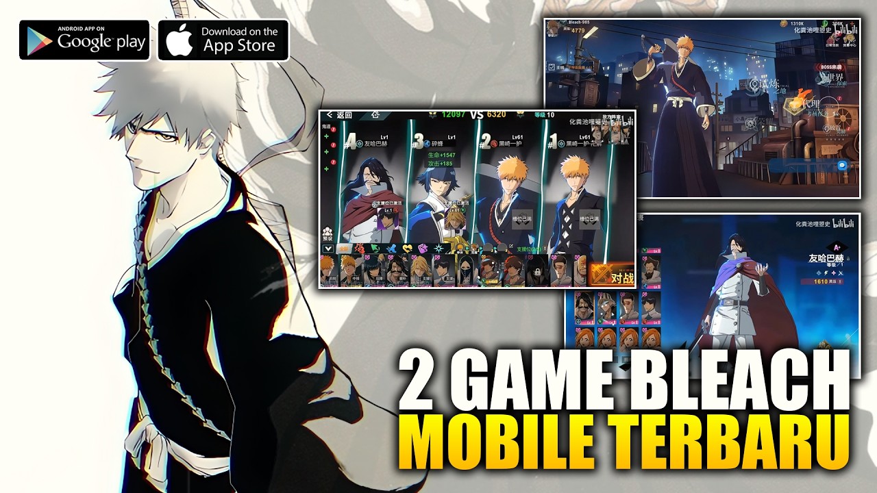 2 GAME BLEACH MOBILE TERBARU! OPEN WORLD? RPG TURN BASED? - Bleach Mirrors High & Codename Bleach