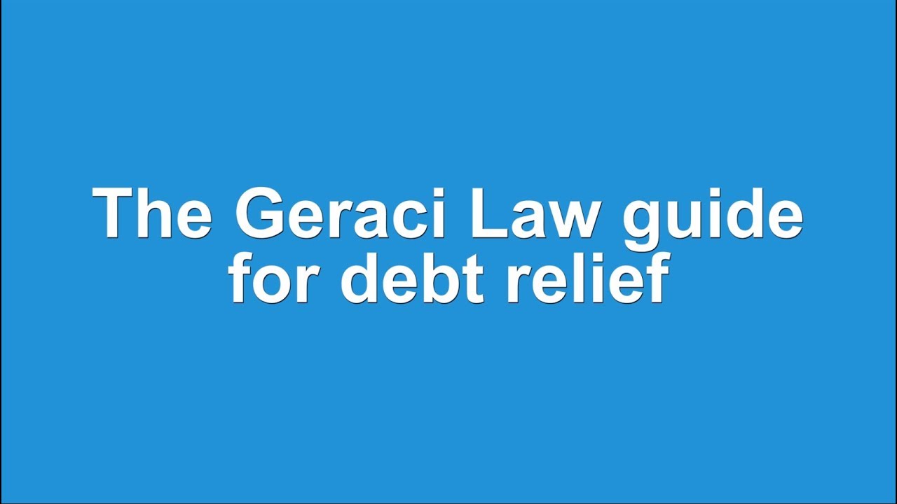 What is Bankruptcy? - Attorney Peter Francis Geraci Law