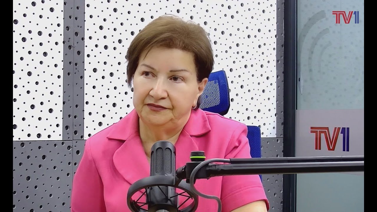 Texnika elmləri doktoru, professor Leylufər Əliyeva TV1 kanalında
