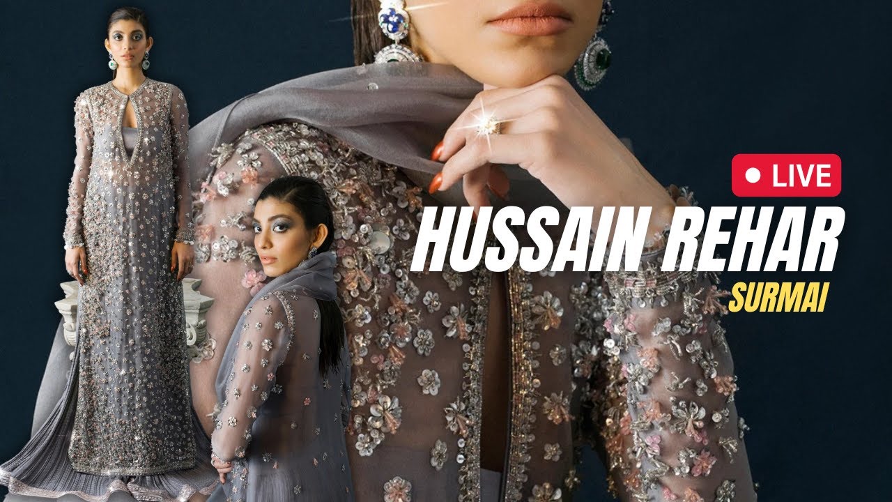 Hussain Rehar❤️ - Luxury Formals🥳 | Wedding Wear |💯 Festive Collection 2024 |😍Surmai- Master Replica