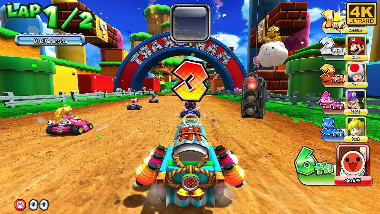 Mario Kart Arcade GP DX 1.18 - All CUP 3 ROUND 7 RACE (Super Difficulty ) Battle Races | UHD