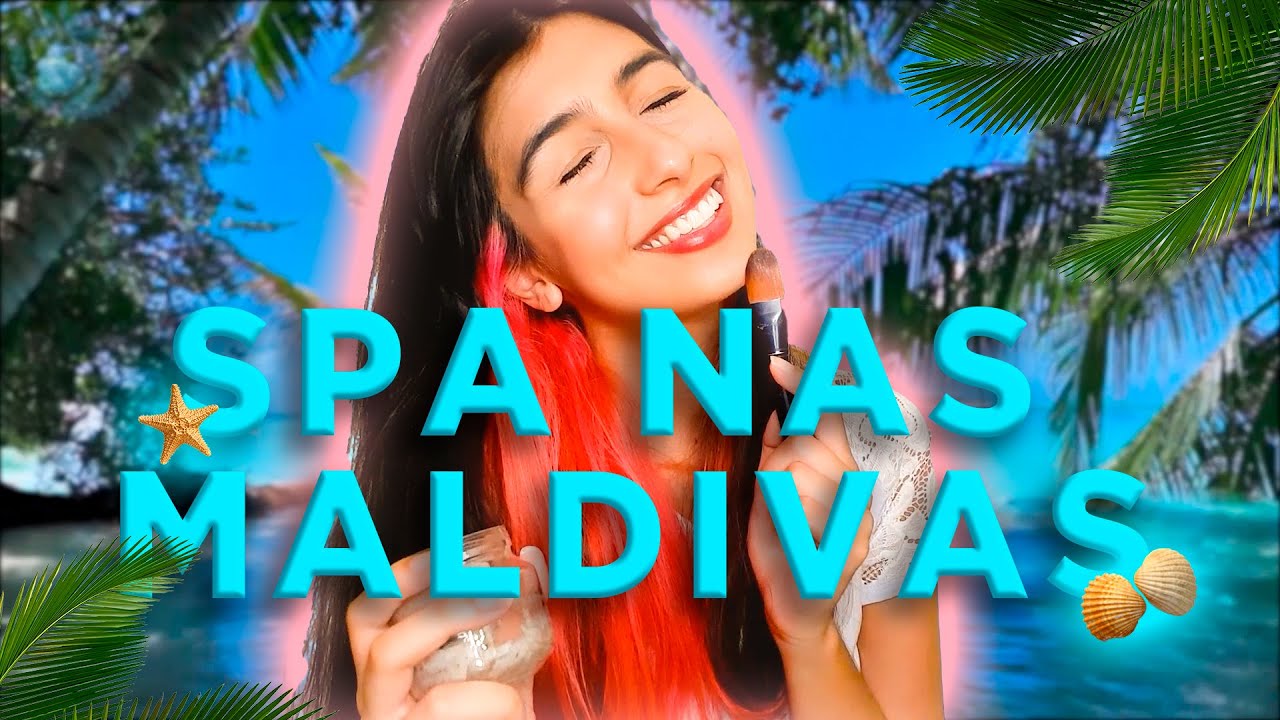 ASMR O MELHOR SPA DAS ILHAS MALDIVAS ROLEPLAY 🌊 | Massagem, limpeza de pele, atenção pessoal ♡