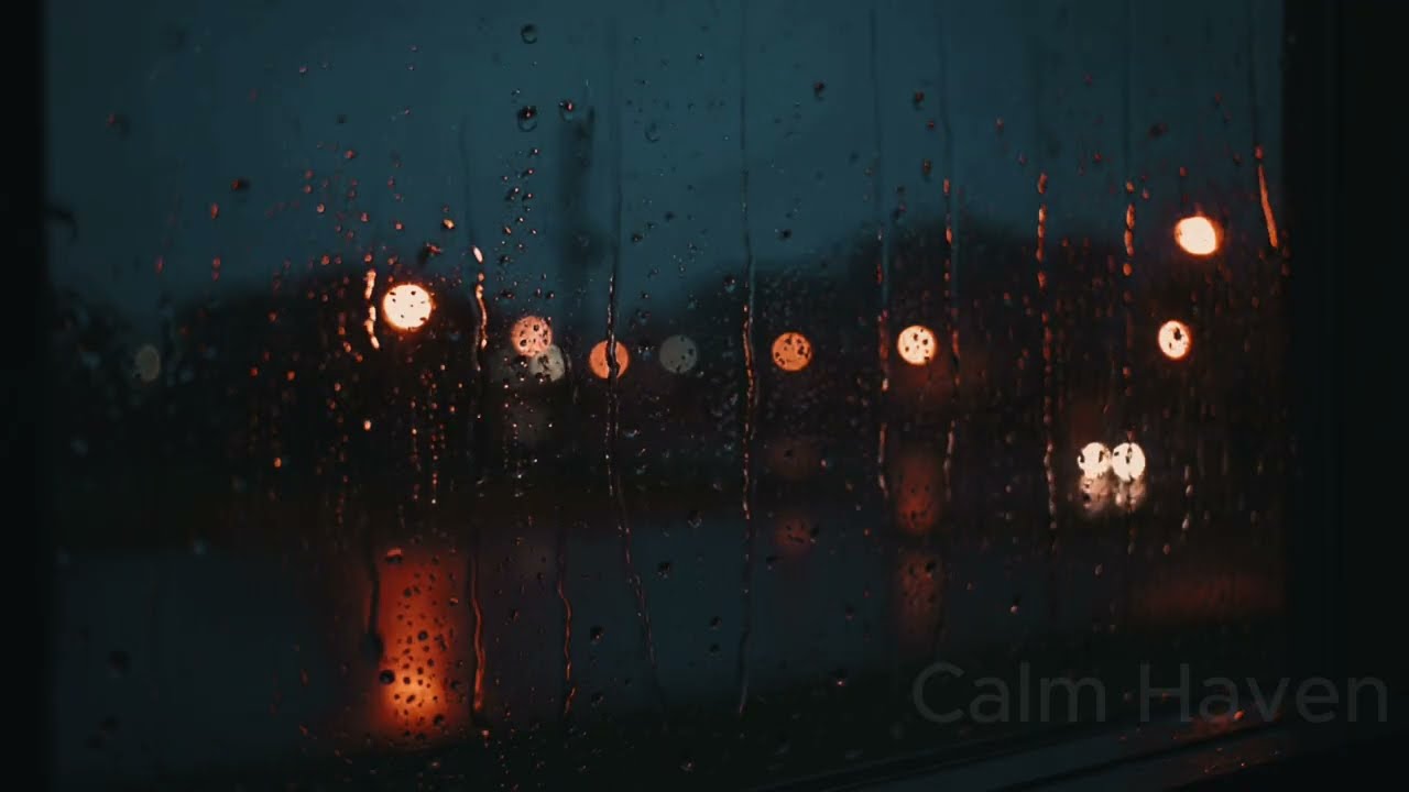 Chuva Noturna Calmante para Dormir Melhor | Peaceful Night Rain for Better Sleep