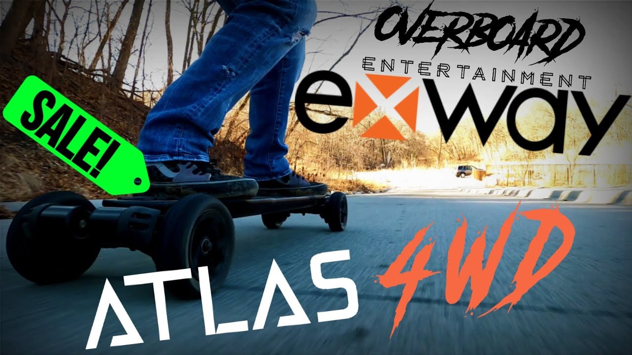 Exway - Atlas 4WD | First Impression | Top Speed | Offroad Hill Climb!