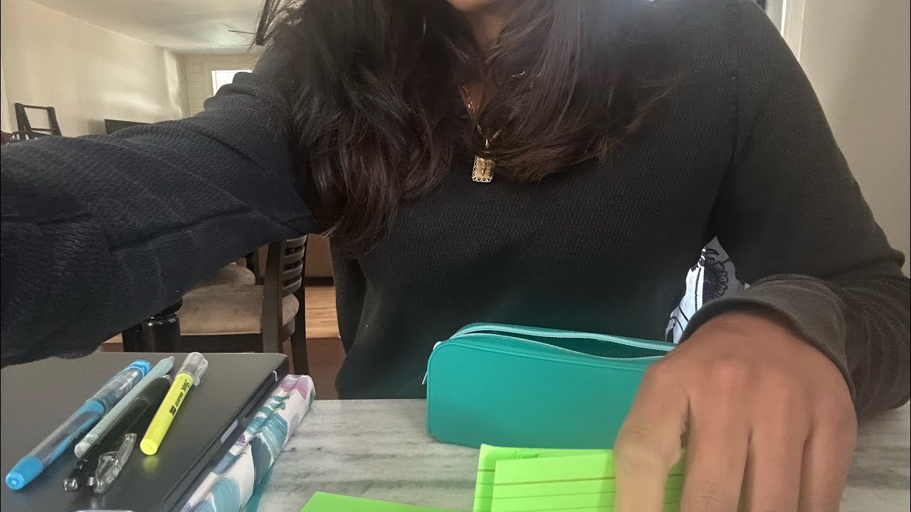Study with me asmr