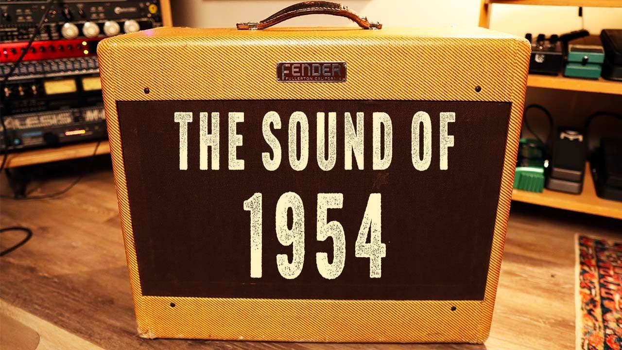 1954 Tweed Fender Super Amplifier (5C4 circuit)