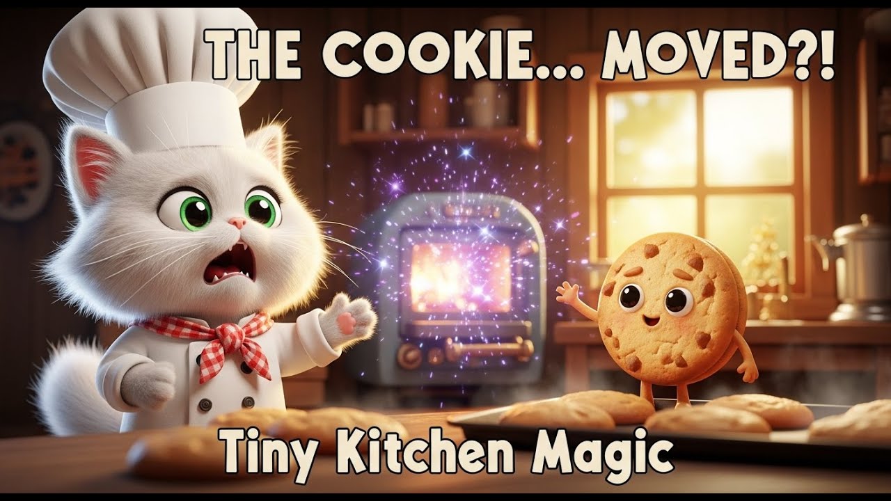 She Baked Cookies in a Tiny Kitchen… Then One Cookie Came Alive 🍪✨