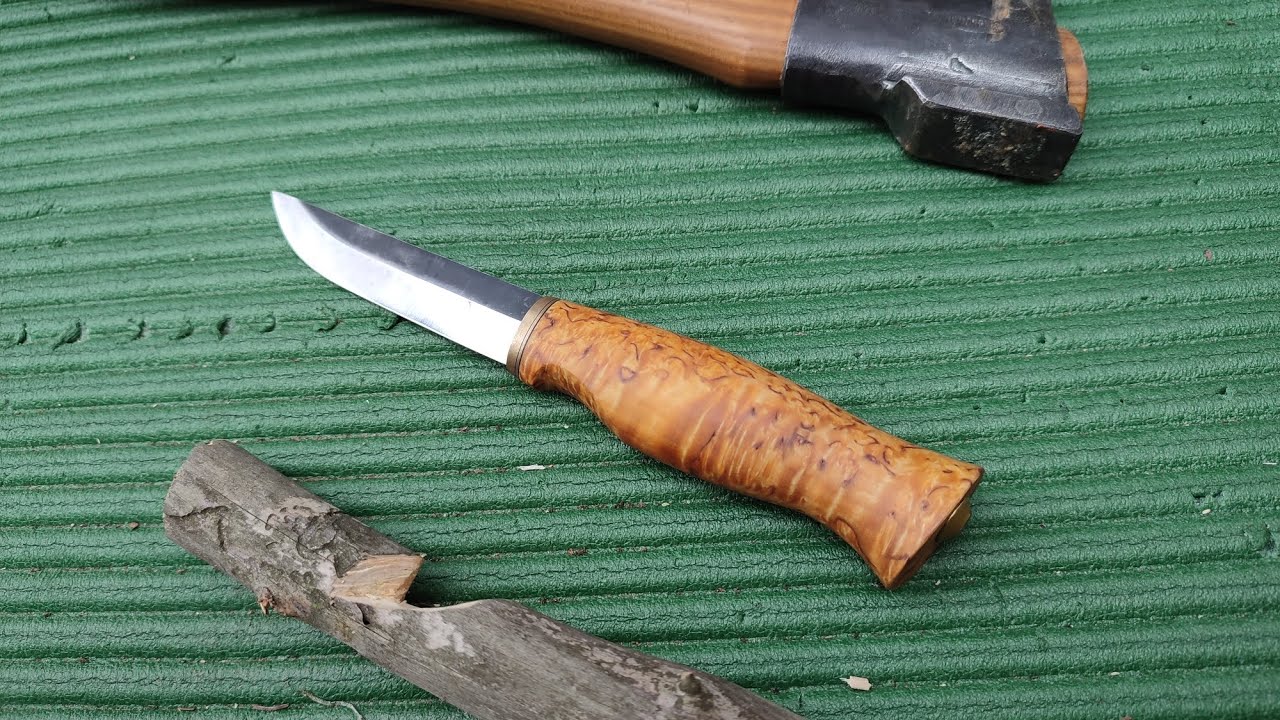 Ahti Vaara - Lamnia editions - Bushcraft - Traditional Finnish knife #bushcraft #knifeskills