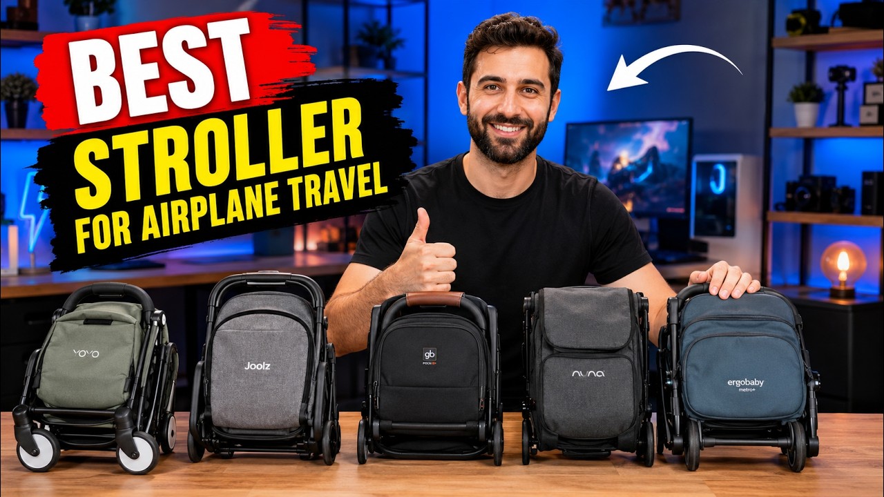 ✅ Best Stroller For Airplane Travel: Stroller For Airplane Travel (Buyer's Guide)