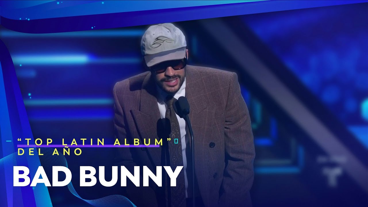 Bad Bunny se lleva el premio 'Top Latin Album del A&ntilde;o' | Premios Billboard de la M&uacute;sica Latina 2025