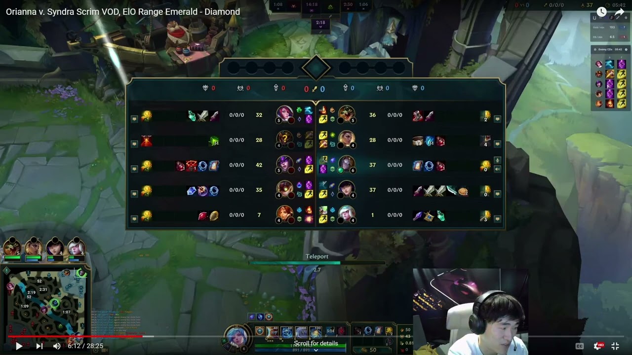 Emerald Orianna vs Syndra Coaching