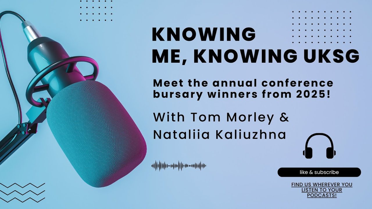 Knowing me knowing UKSG number 32 - at the UKSG Conference an interview with Nataliia Kaliuzhna