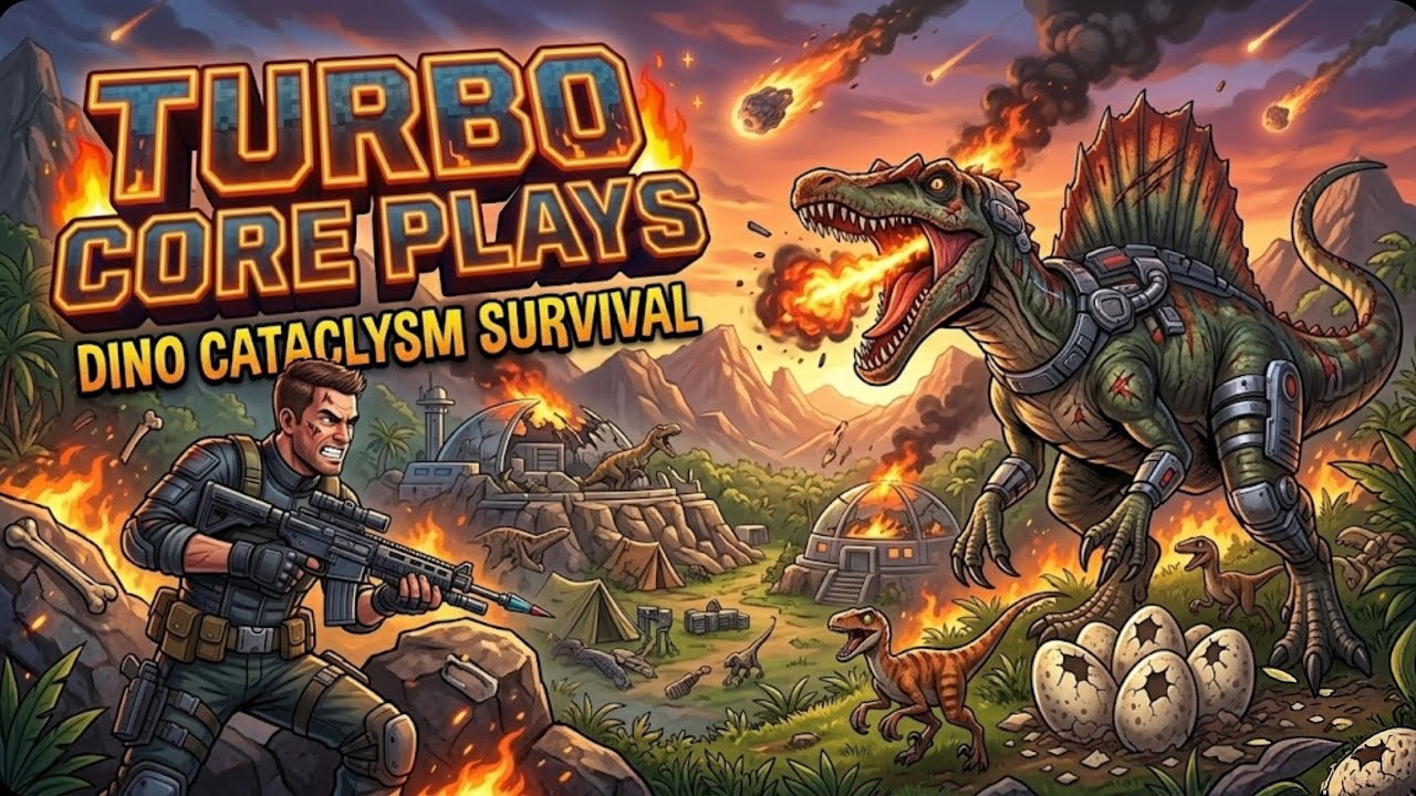 Dino catalysm survival game part 1 