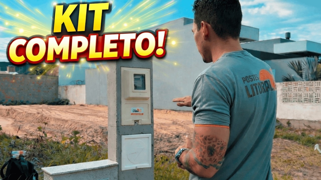 OBRA NO TERRENO: Sem o KIT você nem começa...
