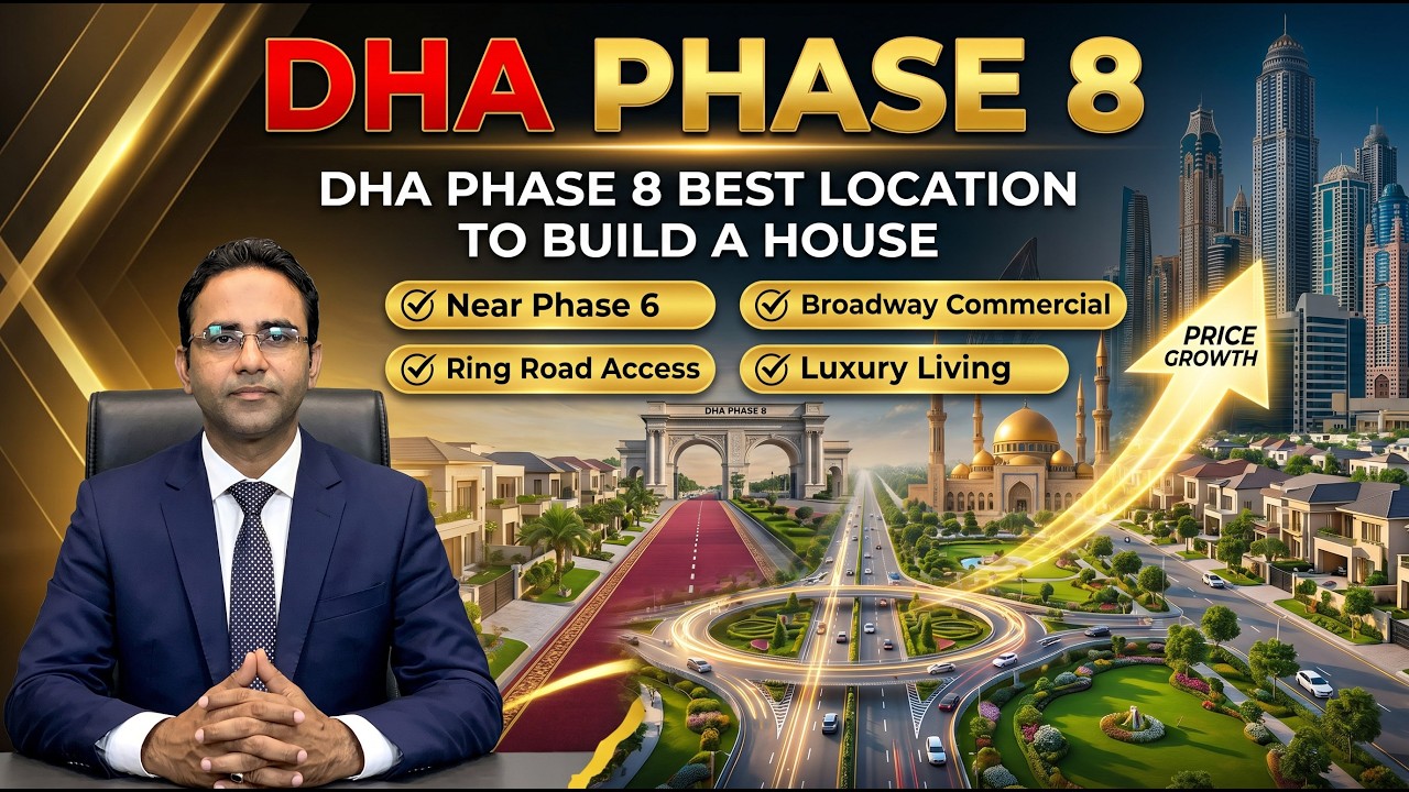 DHA Lahore Phase-8 Latest Plots For Sale & Current Price Update 2026 | Buying Guide
