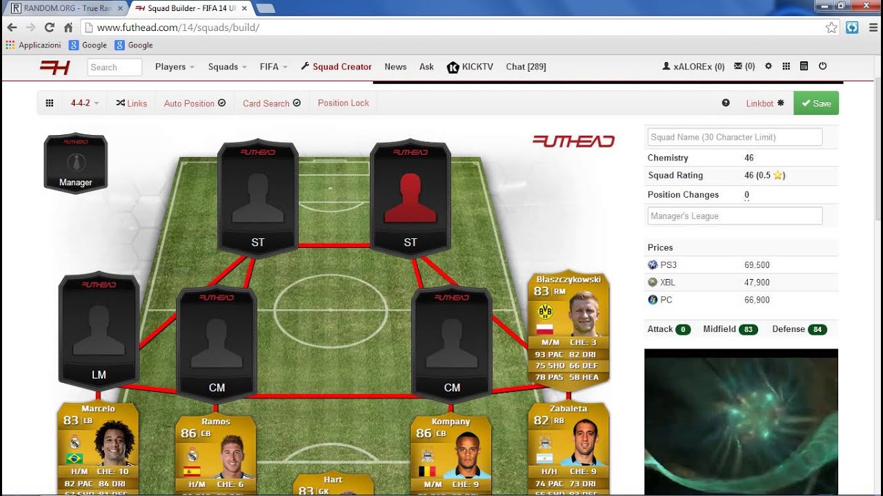 SQUAD BUILDER FUTHEAD #1