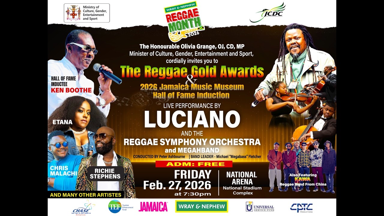 The Reggae Gold Awards & 2026 Jamaica Music Museum Hall of Fame Induction