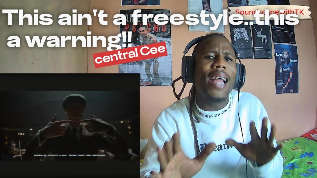 THAT CALM FLOW BUT DEADLY DELIVERY!! | Central Cee - Iceman Freestyle (Reaction)