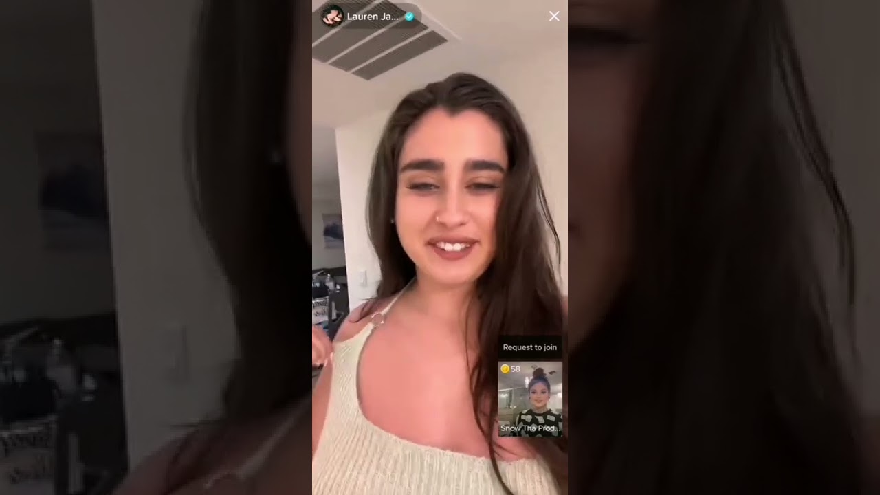 Lauren Jauregui & Snowthaproduct Tiktok Live - (Part 1)